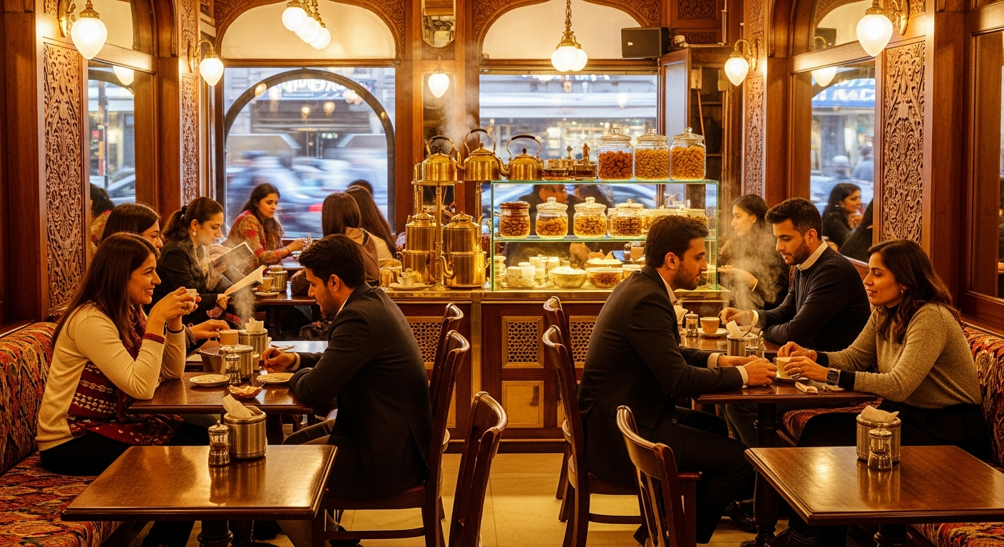 Bombay Cutting Chai cafe interior