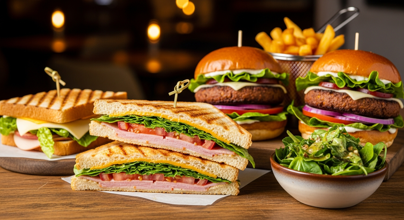 Burgers and Sandwiches
